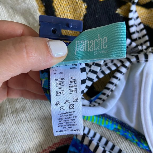 PANACHE SWIM SUIT 32FF/34G/ L bottom - Picture 4 of 5